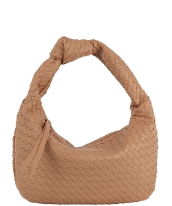 Brigitte Vegan Leather Shoulder Bag JYE-0473 TAN